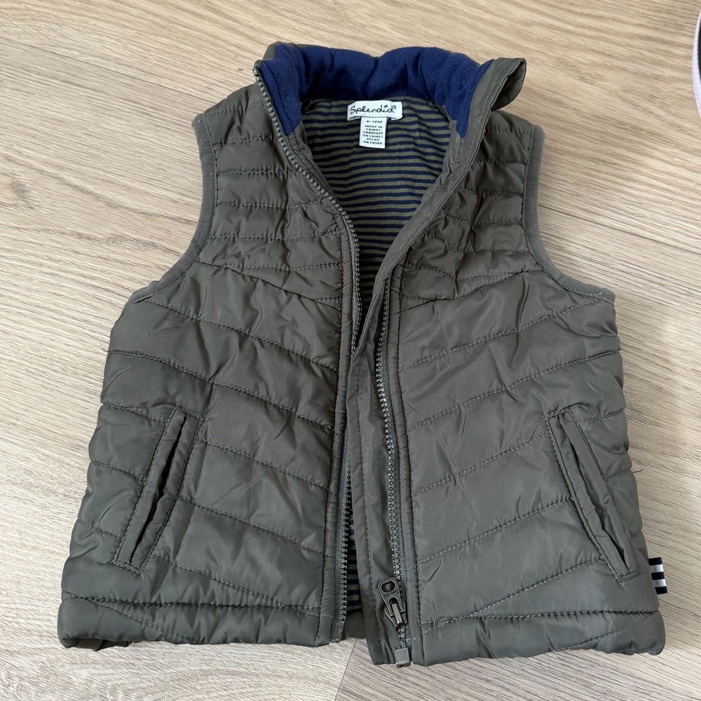 Splendid Olive / Green Quilted Vest